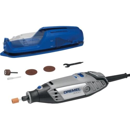 Original Dremel 3000 3 Star Kit Variable Speed Rotary Tool 130 Watt With 5 Accessories Multifunction Machine Hobby DIY Projects