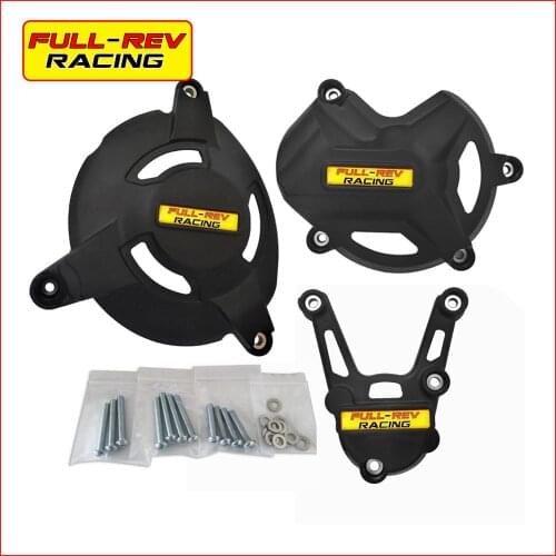 For BMW S1000RR&S1000R 09-16/17-18 Motorcycles Full Rev Racing Perforated protective engine cover