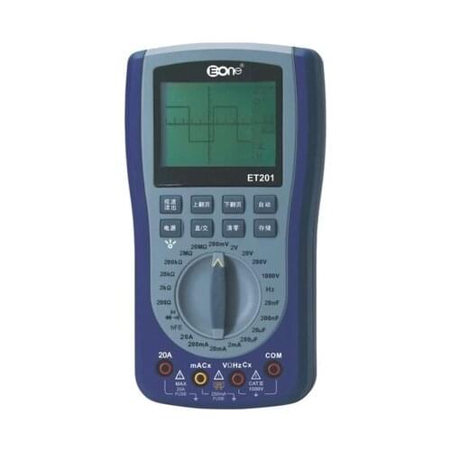 EONE ET201 handheld storage oscilloscope multimeter 2-IN-1 most versatile intelligent multimeter