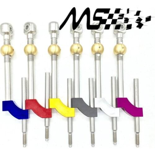 Adjustable Heigh Dual Bend Stainless Steel Short Shifter For Honda Civic B & D Series