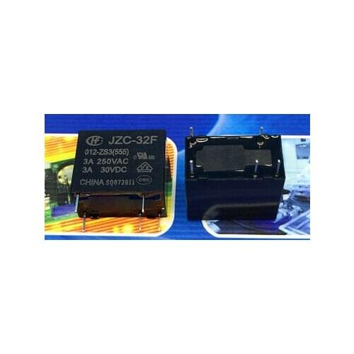 JZC-32F-012-ZS3 12VDC 3A 250VAC 32F DIP5 HF32F-012-ZS3 HONGFA RELAY 1 From C JZC-32F/012-ZS3(555), New and original