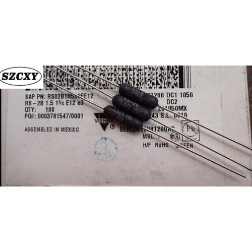 10PCS Original brand newRS02B1R500FE12 Wire wound resistor 3w1.5R 1% Dale
