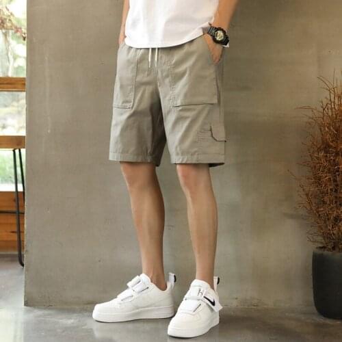 Cargo Shorts Mens Casual Trend Loose Summer Wear All-match Youth Popular Five-point Pants
