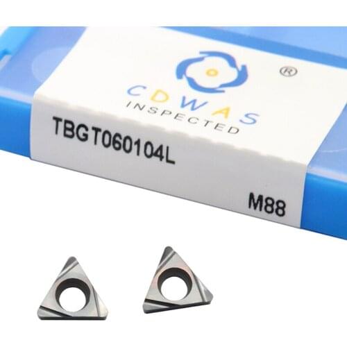 10pcs TBGT060104 L M88 High Quality Carbide Inserts Turning Tool TBGT 060104 L Colorful Blades CNC Lathe Cutter Tools