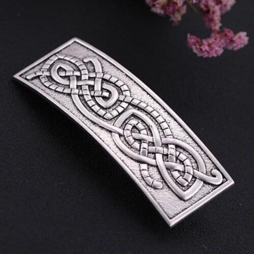 Viking Hair Clip Headdress - Irish Hair Barrette for Thick Hair Accessories for Women and Girls