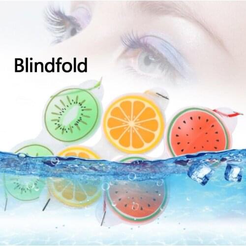 1pc Relieve Fatigue Blindfold Fruit Ice Compress Eye Mask Remove Black Eye Bags Cosmetic Gel Sleep Eye Protection Tool