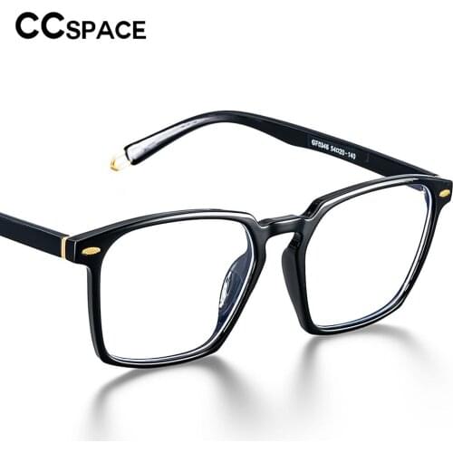 51034 Anti-blue Light Plastic Titanium Glasses Frames Ultralight Men Women Optical Fashion Computer Glasses