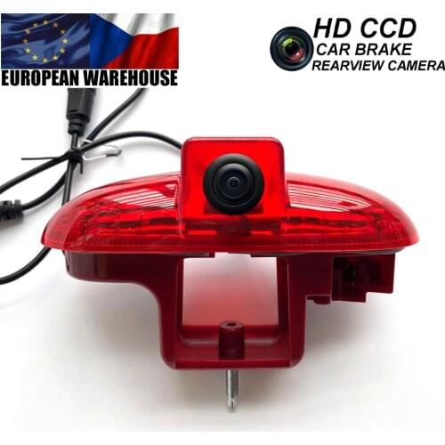 Car Rear View Reverse Camera Brake LED Light Camera for OPEL VAUXHALL VIVARO 2001-2014 TRAFIC 2001-2014 COMBO 2001-2011 Stop lin