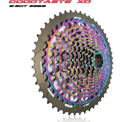 Free cassette tape Ultimate XD cassette tape Rainbow 375g ULT cassette tape ultra-light 12 Shipping MTB 12 11-speed 9-50T s