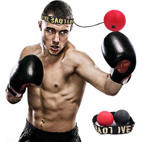 Boxing Reflex Speed Punch Ball MMA Sanda Raising Reaction Hand Eye Training Gym Muay Thai Fitness Exercise Boxe Accessories