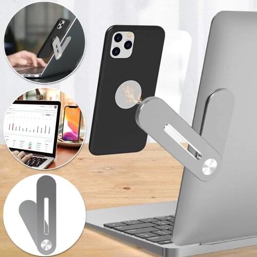 Laptop Screen Support Holder Dual Monitor Display Clip Adjustable Phone Holder Multifunctional Bracket Laptop Side Mount Connect