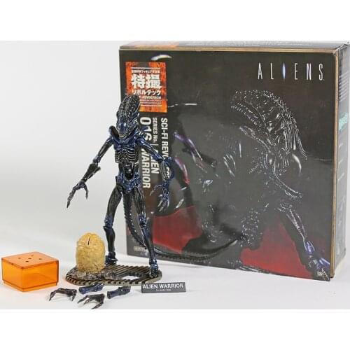 Revoltech NO.016 Alien Warrior NO.018 Alien Queen 6" Action Figure Collectible Model Toy