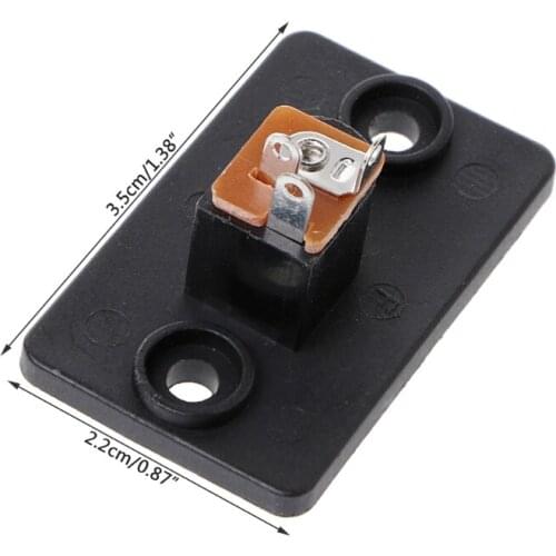 Female Socket Panel For Barrel Jack Plug DC 12V Power Connector 5.5 x2.1mm Plug C7AA