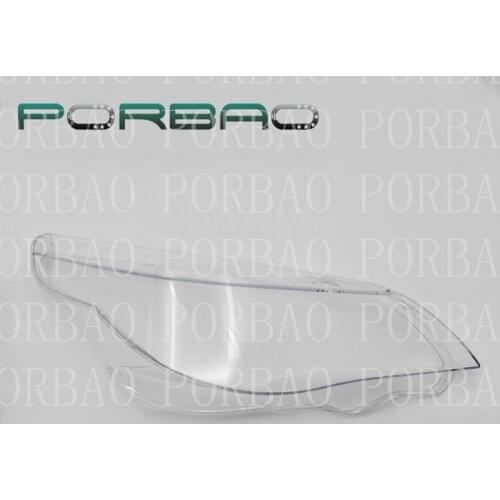 Headlight Clean lens cover for BM W E60 with AFS Headlight Headlamp Clear Shell Transparent lens cover replacement 04-10 DIY