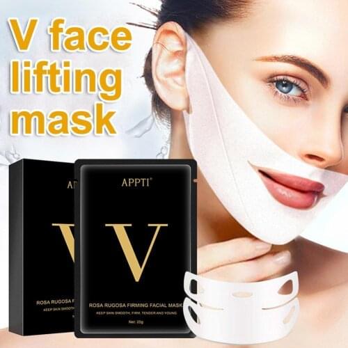 Face Lift Tape Anti Wrinkle Bandage Tapes For Face Mask Slimming Belt V Shape Patch 4D Reduce Double Chin Firming Facial Strap