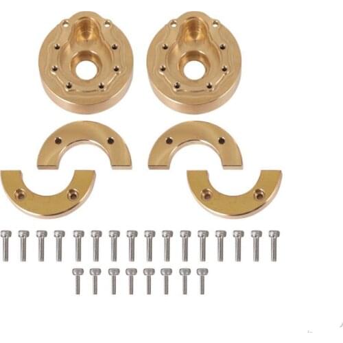 LY RC 127g/pcs Heavy Brass Outer Portal Drive Housing for RC Crawler Car Traxxas TRX-4 TRX-6 8251 Upgrade Parts