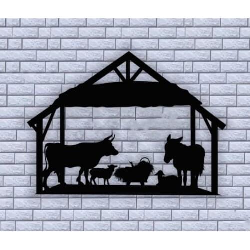 Farm Animals Shape Metal Cutting Die DIY for Scrapbooking Decoration Crafts