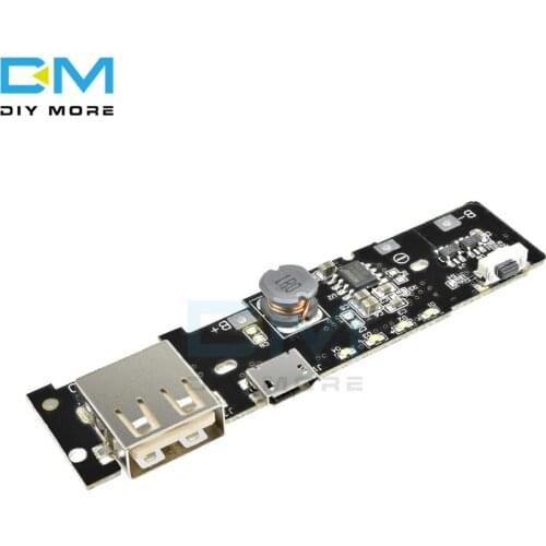 5V 2.1A Power Bank Charger Charge Module Charging Circuit Board PCB Step Up Boost Power Module DIY 18650 Battery
