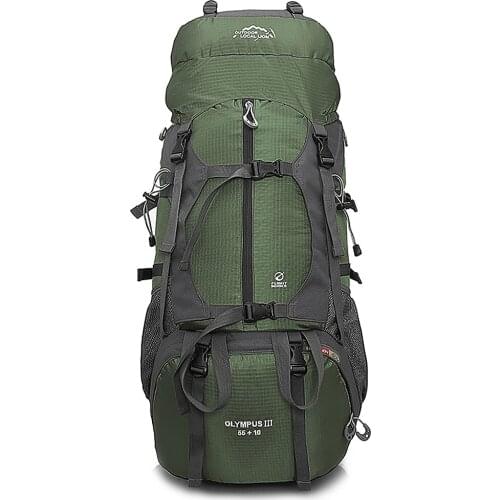 65L Men Women Trekking Backpack Mountaineering Bag Outdoor Travel Tent Backpack for Camping Hiking Backpack