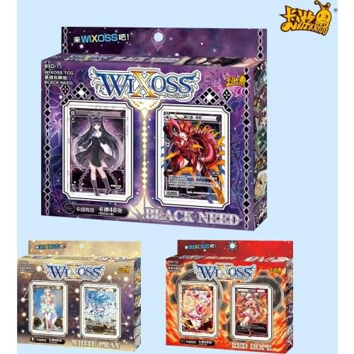Original WIXOSS Girl Collection Cards TCG Game Cards Size 86X59MM Japanese Anime Birthday Gift