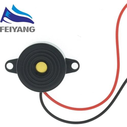 SFM-20B DC3-24V Durable 3-24V Piezo Electronic Buzzer Alarm 95DB Continuous Sound Beeper For Arduino Car Van