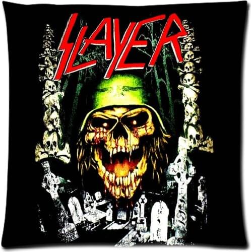 Bedding Slayer Cushion Cover Custom Pillow Cover Decorative Pillow Case Sofa Seat Car Soft Polyester Pillowcase