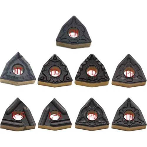 WNMG080404-TM / WNMG080408-TM HQ/CQ/R-S/L-S/PM/CM Bi color coating cutting blade cnc carbide inserts blade external turning tool