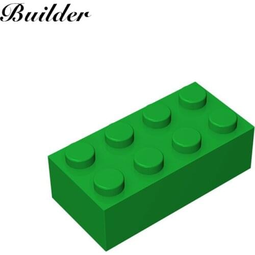 Building Blocks 3001 Base High Brick 2x4 MOC Part 10pcs Compatible All Brand DIY Creativity Education Assembles Toy for Children