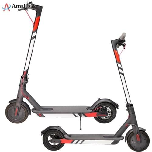 Reflective Stickers for Xiaomi Mijia M365 M187 Electric Scooter Reflect Light Paster Decals Night Safety Warning Strip Reflector