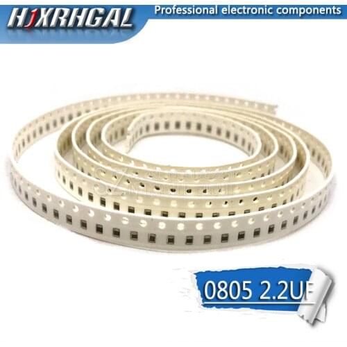 10pcs 2.2UF X5R Error 16V 0805 225 SMD Thick Film Chip Multilayer Ceramic Capacitor Hot Products