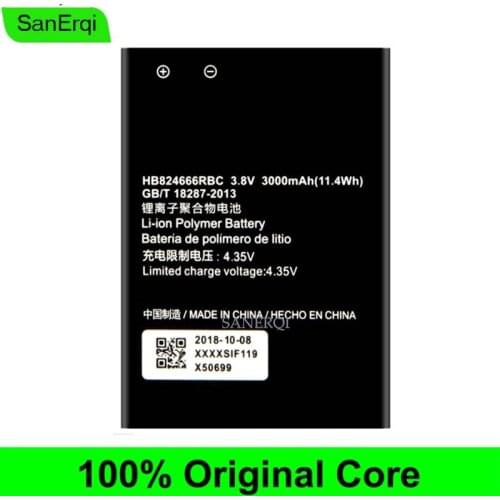 HB824666RBC Battery For Huawei E5577 E5577Bs-937 501HW HWBBJ1 Replacement Batteria Real Capacity Phone 3000mAh Akku Battery