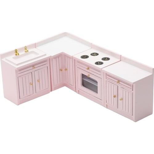 Dollhouse Decoration Accessories 1:12 Doll House Miniature Furniture Wooden