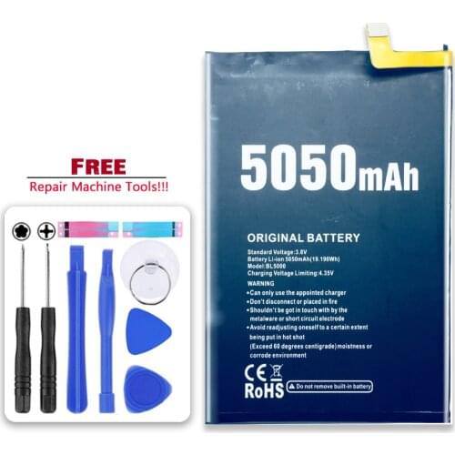 BL5000 5050mAh Replacemeny Battery For DOOGEE BL5000 Mobile Phone
