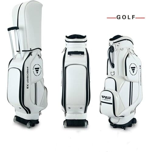 Golf Travel Bag Wheels Stand caddy airbag flight aviation aircraft 8 Divisions Golf Cart Bag