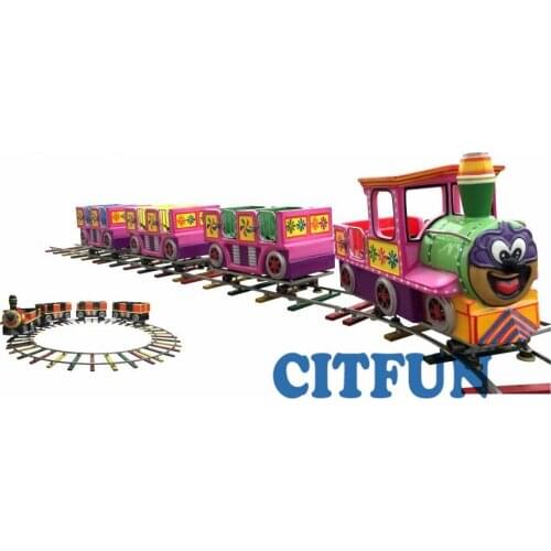 Playground Kiddie Rides Electric ride on train with tracks HC-005A