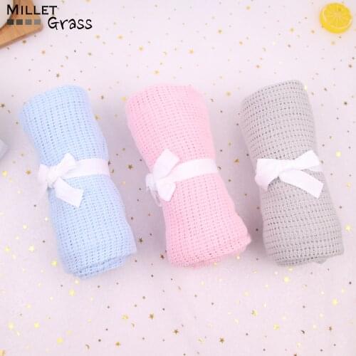 Cotton Hole Blanket For Infants And Children Summer Cool Cover Blanket Breathable Soft Blanket For Pushchair Blanket