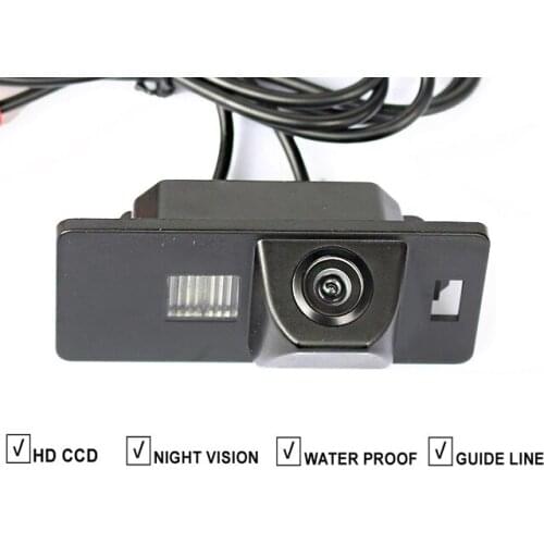 CCD Car Rear View Reverse Camera For AUDI A1 / A4 (B8)/ A5 S5 Q5 TT / PASSAT R36 5D Backup Reversing Camera Vehicle Parking CAM