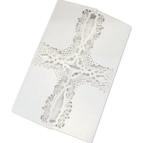 Lace Romantic Wedding Invitations Universal Invitation Card Greeting Card With Blank page For Party Supplies Decoration 8ZSH212