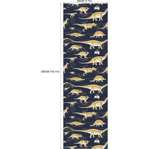 2020 Hot Sell Dinosaur Self-adhesive Wallpapers with Waterproof Wearproof design for decoration and renovation