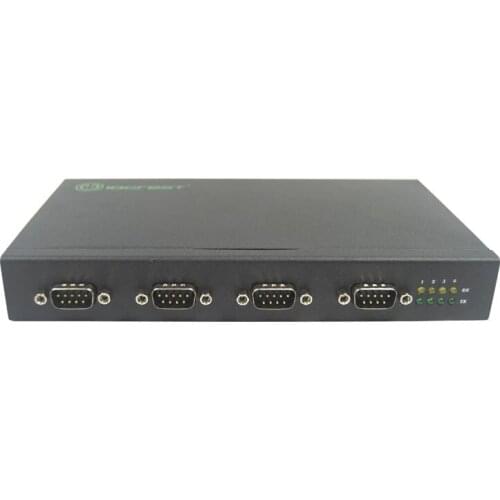 USB 2.0 to 4 Ports RS232 Adapter Convertor DB9 COM RS-232 Serial Port Multiplier