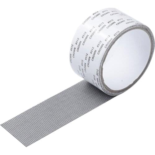 Repair Tape for Window Screens Strong Adhesive & Waterproof Covering Wire Mesh Repair Kit for Home Window can CSV