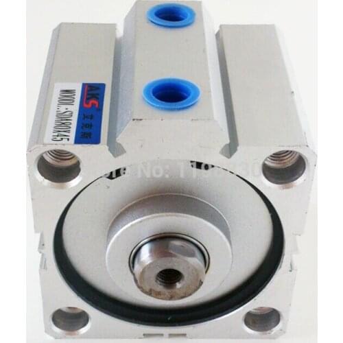 SDA 16*40 Pneumatic Compact Air Cylinder 16mm Bore 40mm Stroke M5X0.8 Port Airtac Type 16-40
