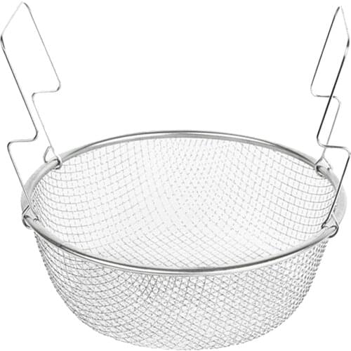 French Fries Basket Sieve Sieve Kitchen Strainer Metal Strainer Sieve