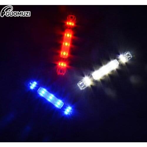 Bike Bicycle Light Rechargeable LED Taillight USB Rear Tail Safety Warning Cycling Light Portable Flash Light Super Bright