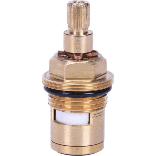 1 pcs Replacement Brass ceramic disc tap valve insert gland cartridge quarter turn