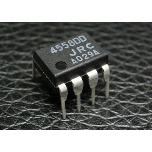 10pcs NJM4558DD 4558DD JRC4558DD DIP8