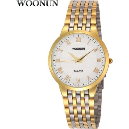 2020 Classic Men Watches Top Brand Luxury Gold Watch Roma Dial Stainless Steel Band Quartz Watch Boss Watches Relogio Masculino