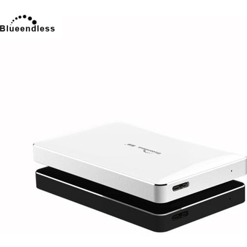 Blueendless 2.5 inch Micro USB Hard Disk Metal+ABS Plastic 750GB/500GB Sata USB Hdd External Hard Drive 1TB for Laptop Duro&30
