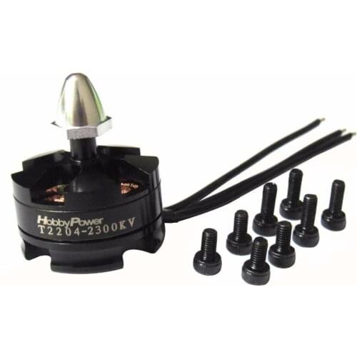 Hobbypower T2204 2300KV Brushless Motor CW CCW for Mini Racing QAV210 QAV250 ZMR250 Quadcopter