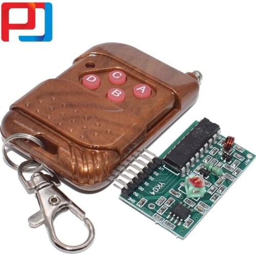 1set IC 2262/2272 4 CH 315Mhz PULAR Key Wireless Remote Control Kits Receiver module